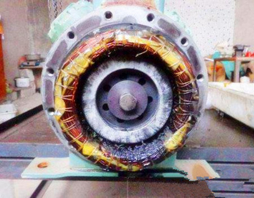 相間導致燒毀電機